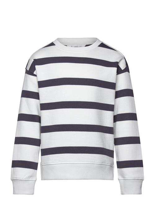 Mango Striped Print Sweatshirt Mango Patterned