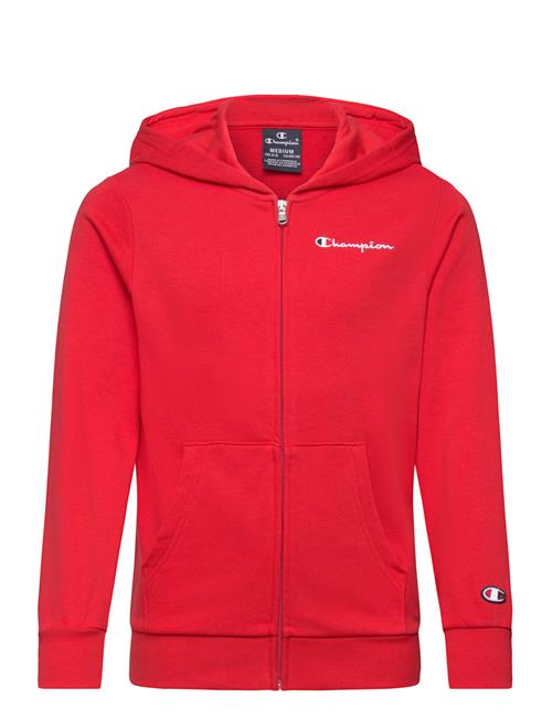 Champion Hooded Full Zip Sweatshirt Champion Red