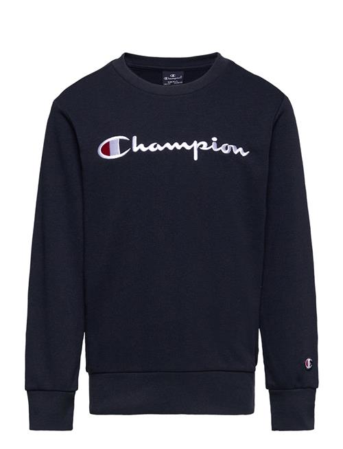 Se Champion Crewneck Sweatshirt Champion Navy ved Booztlet