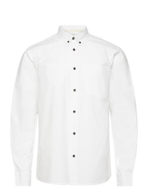 Akkonrad L/S Poplin Shirt Noos Anerkjendt White