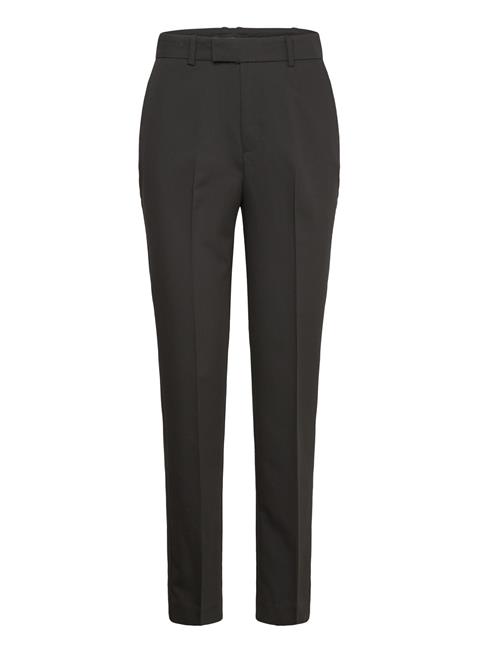 Mango Straight Suit Trousers Mango Black