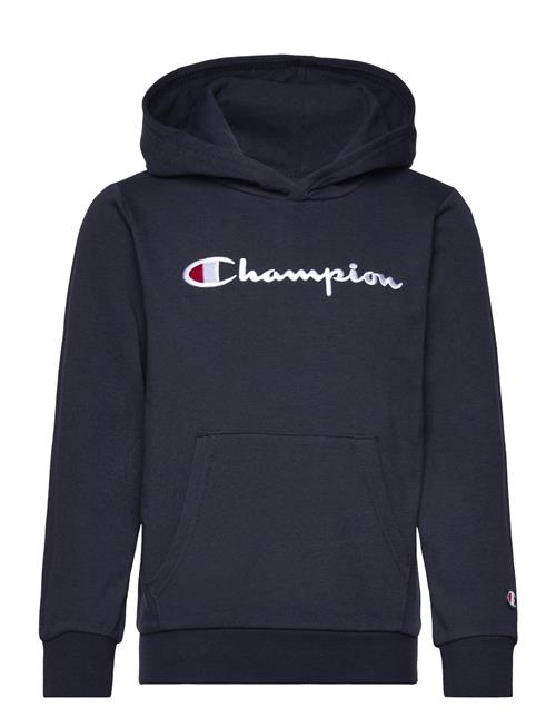 Se Champion Hooded Sweatshirt Champion Navy ved Booztlet