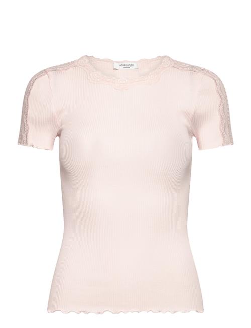 Rosemunde Silk T-Shirt W/ Lace Rosemunde Pink