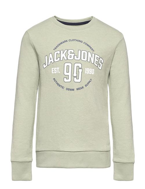 Jack & Jones Jjminds Sweat Crew Neck Jnr Jack & J S Green