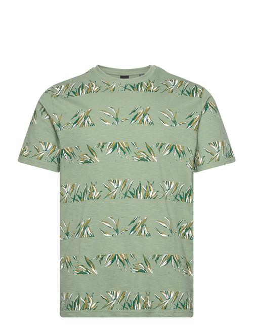 ONLY & SONS Onsnewiason Life Reg Aop Stripe Ss Tee ONLY & SONS Green