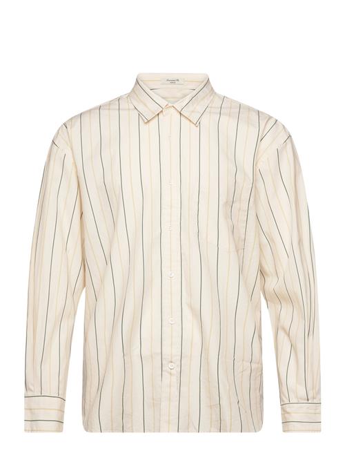 GANT Os Compact Poplin Stripe Shirt GANT White