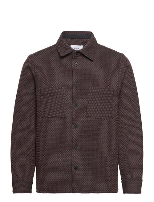 Wax London Whiting Overshirt Wax London Brown