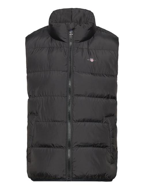 Se GANT Light Padded Shield Vest GANT Black ved Booztlet