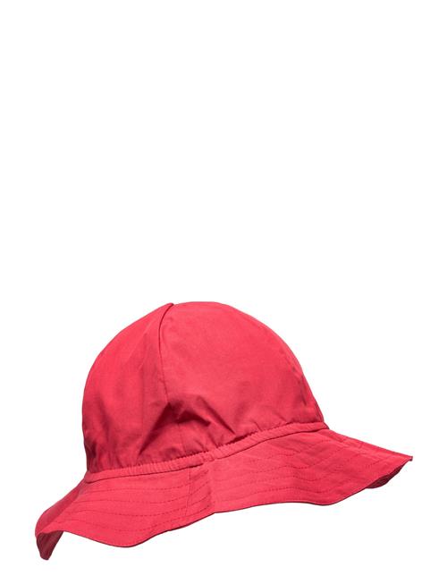 Müsli by Green Cotton Poplin Hat Baby Müsli By Green Cotton Red