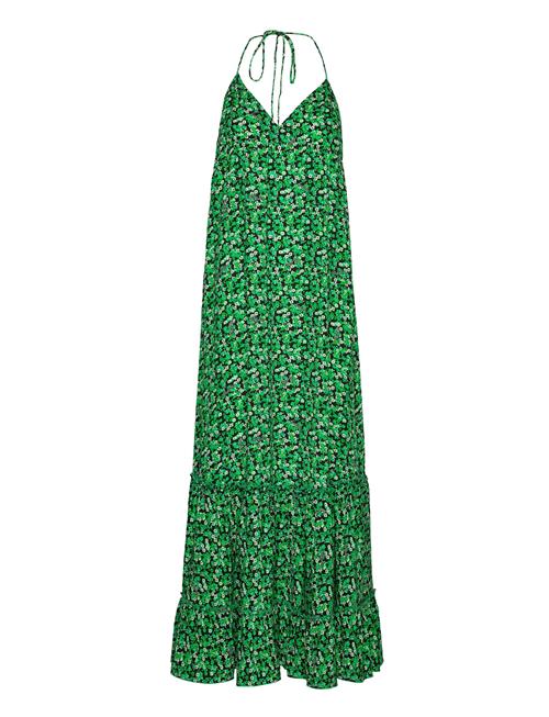 Fine Jacquard Maxi Dress ROTATE Birger Christensen Green