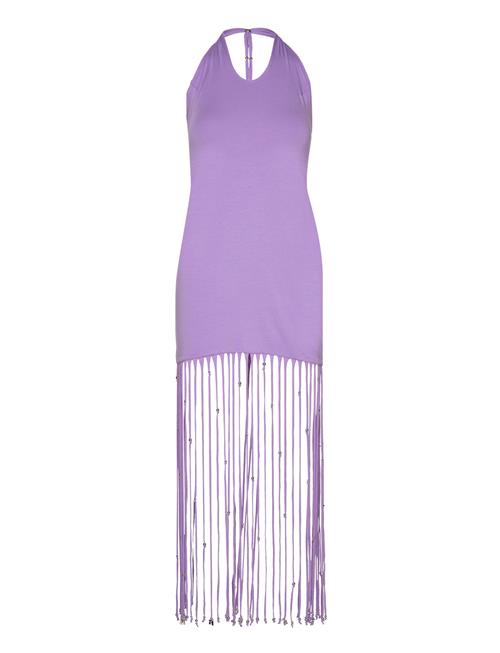 Light Jersey Maxi Dress ROTATE Birger Christensen Purple