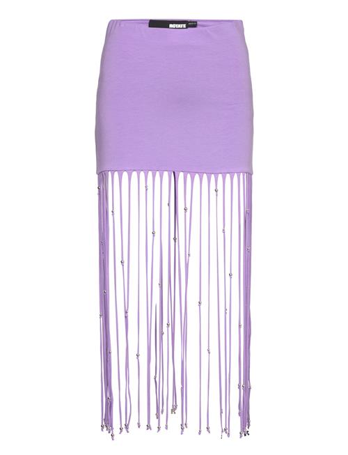 ROTATE Birger Christensen Light Jersey Maxi Skirt ROTATE Birger Christensen Purple