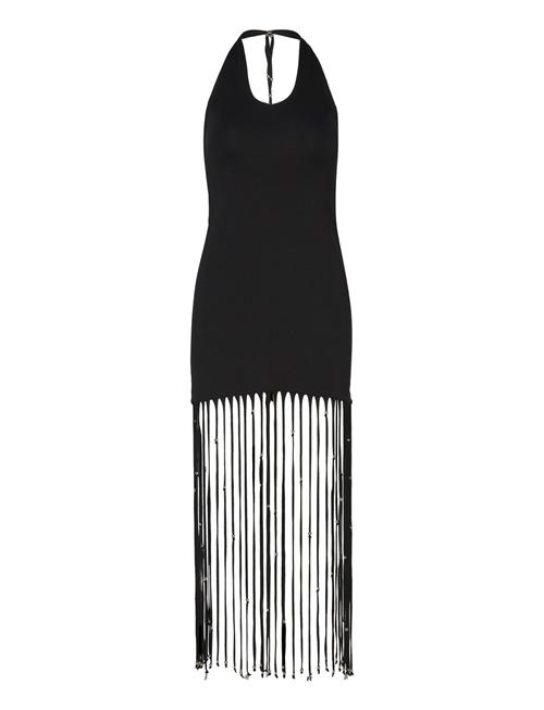 Light Jersey Maxi Dress ROTATE Birger Christensen Black