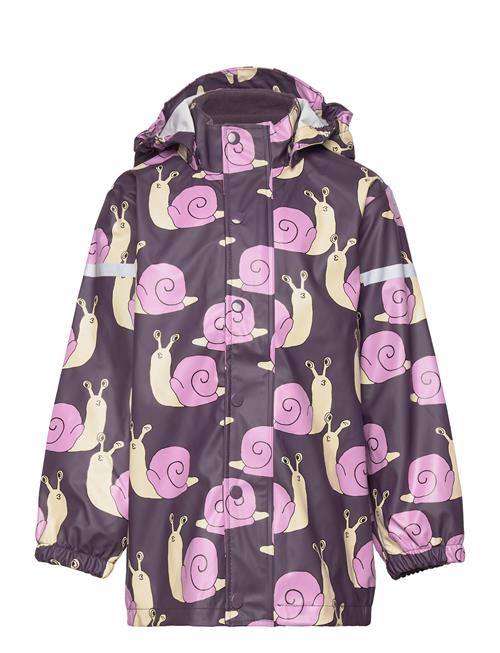 Lindex Rainjacket Pu Small Kids Lindex Purple