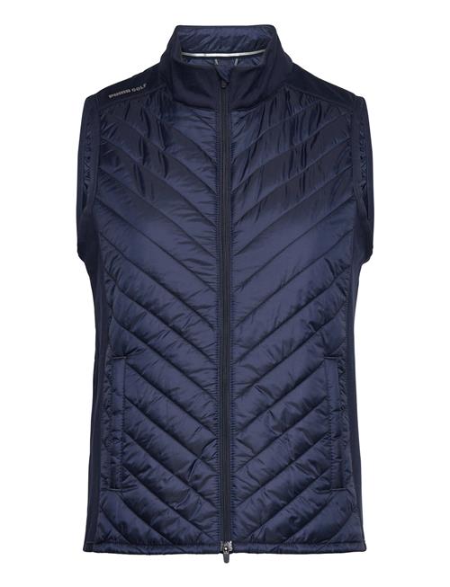 PUMA Golf W Frost Quilted Vest PUMA Golf Navy