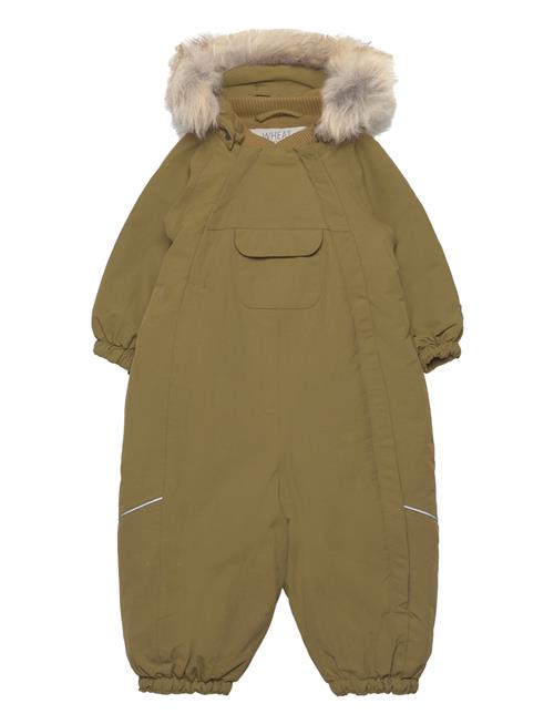 Se Wheat Snowsuit Nickie Tech Wheat Green ved Booztlet