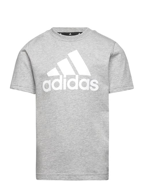 Se adidas Sportswear U Bl Tee Adidas Sportswear Grey ved Booztlet