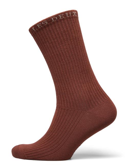 Les Deux Wilfred Socks - 2-Pack Les Deux Brown