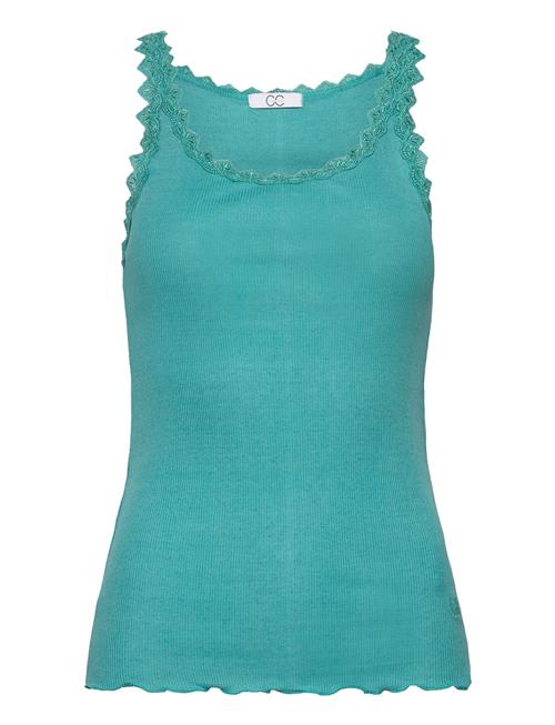 Cc Heart Poppy Silk Lace Camisole Coster Copenhagen Blue