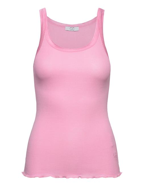 Cc Heart Poppy Silk Camisole Coster Copenhagen Pink