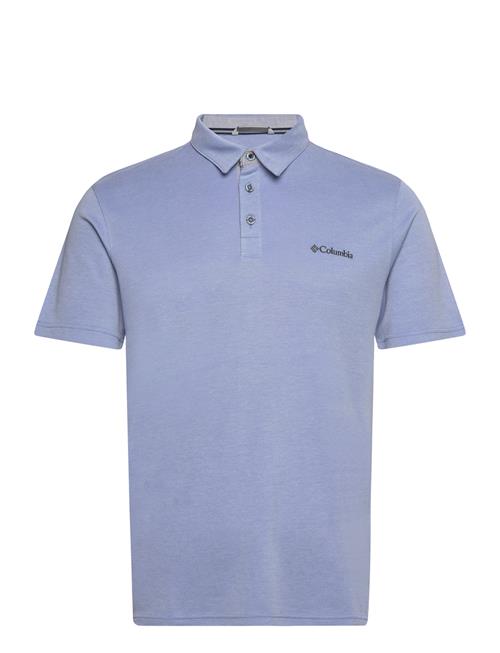 Se Columbia Sportswear Nelson Point Polo Columbia Sportswear Blue ved Booztlet