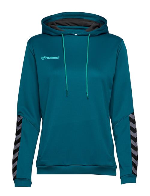 Hmlauthentic Poly Hoodie Woman Hummel Blue