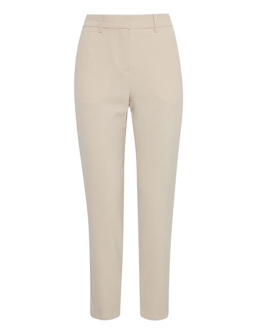 b.young Bydanta Pants Crop - B.young Beige