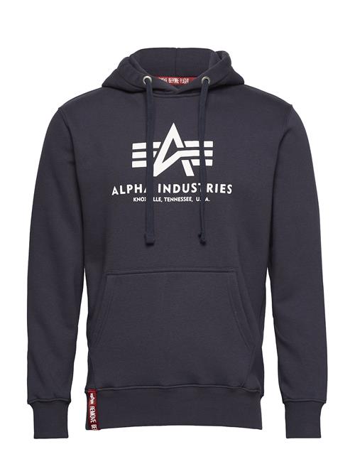 Se Alpha Industries Basic Hoody Alpha Industries Navy ved Booztlet