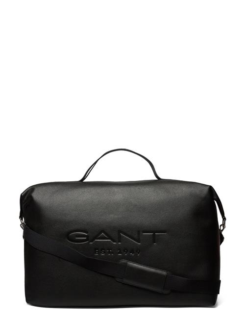 Se GANT Unisex. Slouchy Leather Bag GANT Black ved Booztlet