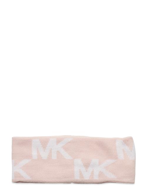 Michael Kors Accessories Over D Chess Mk Reversible Headband Michael Kors Accessories Pink