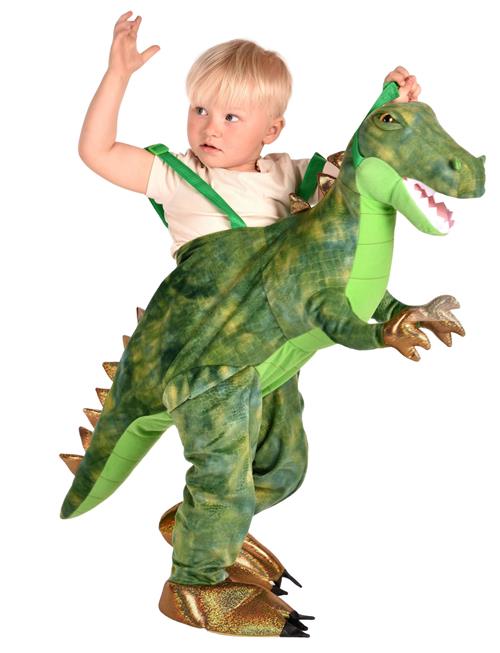 Se Den goda fen Jump-In Dinosaur Costume Den Goda Fen Green ved Booztlet