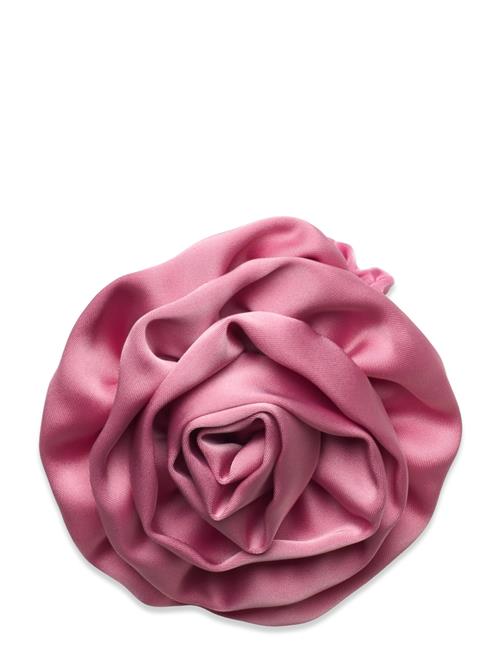 Becksöndergaard Satin Flower Hair Tie Becksöndergaard Pink