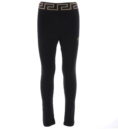 Versace Versace Leggings - Sort m. Guld