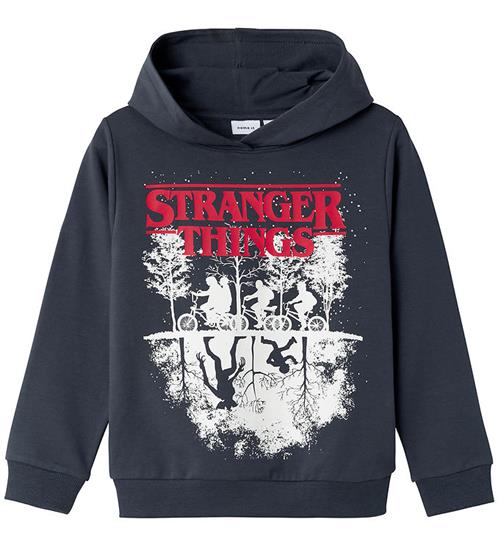 Se Name It Name It Sweatshirt - NkmFinny Stranger Things - India Ink ved KidsWorld