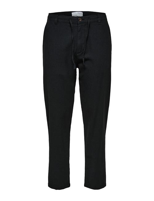 Selected Homme Slh172-Slimtape Brody Linen Pant Noos Selected Homme Black