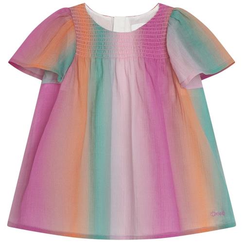 Se Chloé Kjole Multifarvet | Lyserød | 2 years ved Babyshop