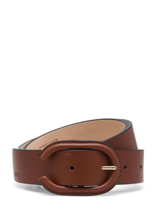 ECCO Ecco Formal Covered Belt ECCO Brown