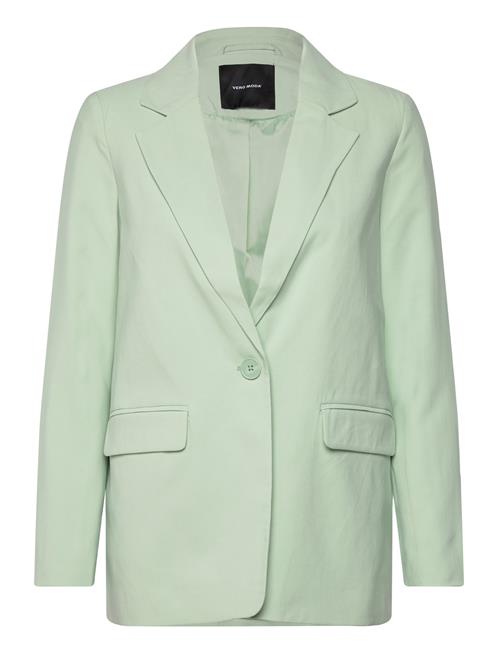 Se Vero Moda Vmcarmen Ls Loose Blazer Noos Vero Moda Green ved Booztlet