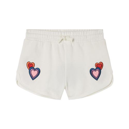 Stella McCartney Kids Broderet Shorts Cremefarvet | Hvid | 2 years