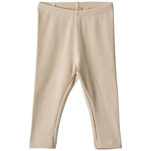 Wheat Jules Leggings Feather Gray | Grå | 74 cm