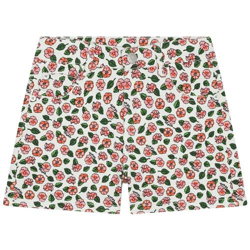 Se Kenzo Blomstrede Denimshorts Elfenben |  | 14 years ved Babyshop