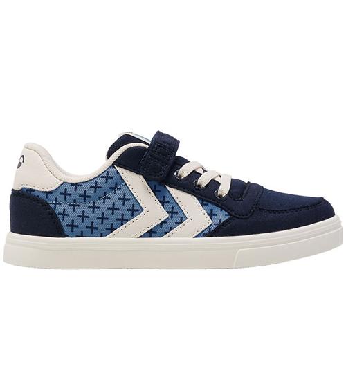 Hummel Hummel Sko - Slimmer Stadil Low Jr - Coronet Blue