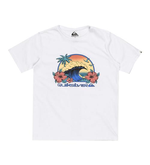 Quiksilver Quiksilver T-shirt - Riding Today - Hvid