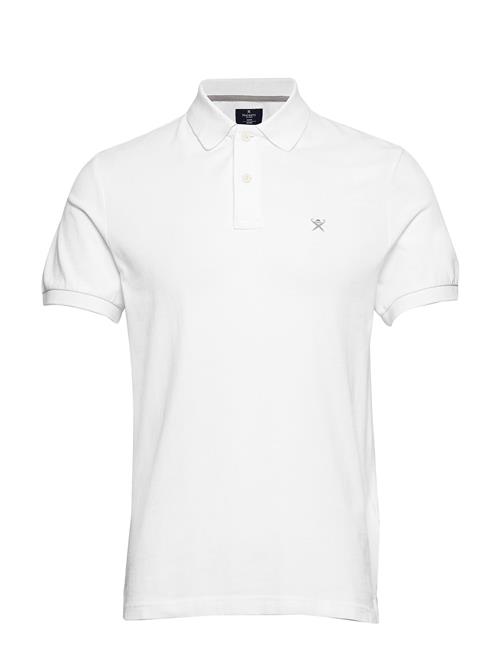 Se Hackett London Slim Fit Logo Hackett London White ved Booztlet