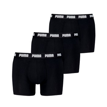 Puma 3P Men Everyday Boxer Sort bomuld Small Herre