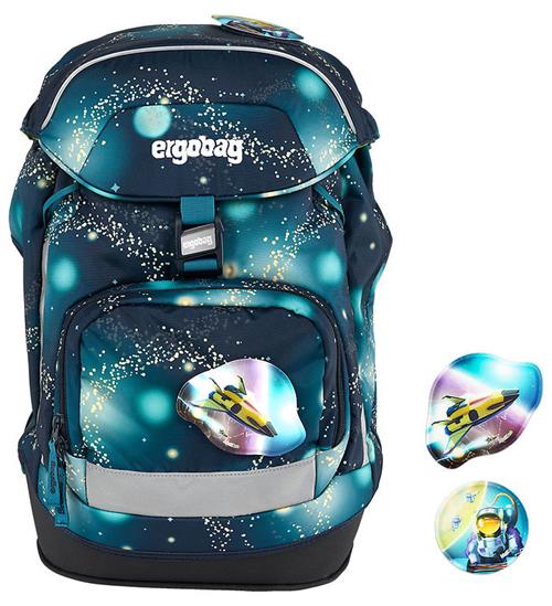 Se Ergobag Ergobag Skoletaske - Prime - Space TravelBear ved KidsWorld