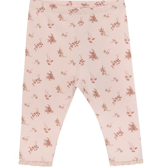 En Fant En Fant Leggings - AOP - Peach Whip m. Blomster