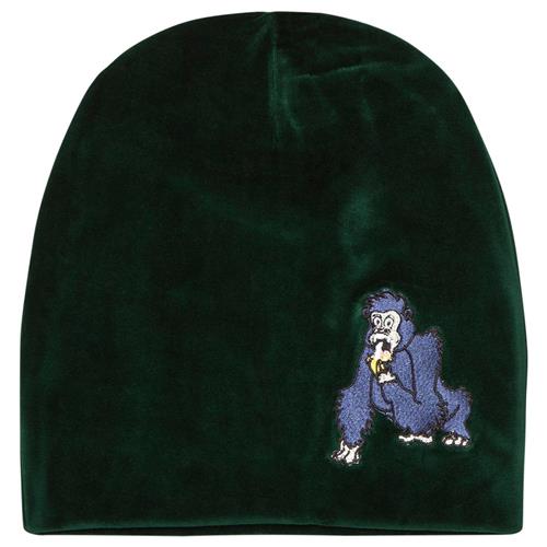 Se Tao & Friends Gorillan Velvet Beanie Green | Grønn | 44/46 cm ved Babyshop