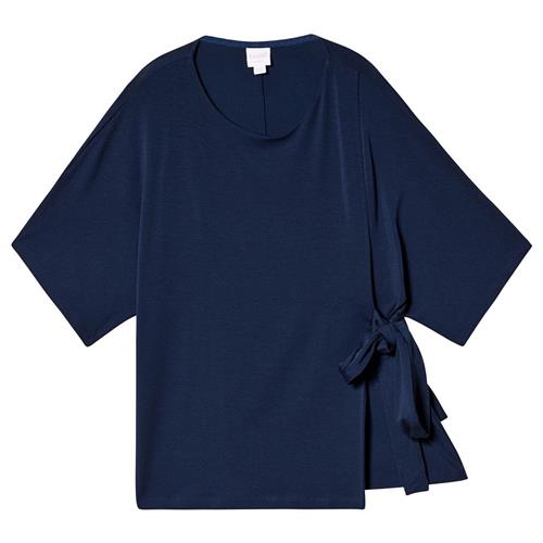 Boob Wonton Top Navy | Marine blå | XL