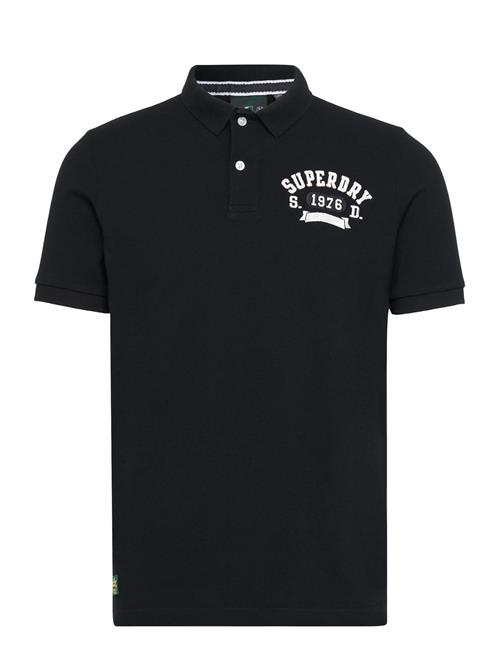 Applique Classic Fit Polo Superdry Black